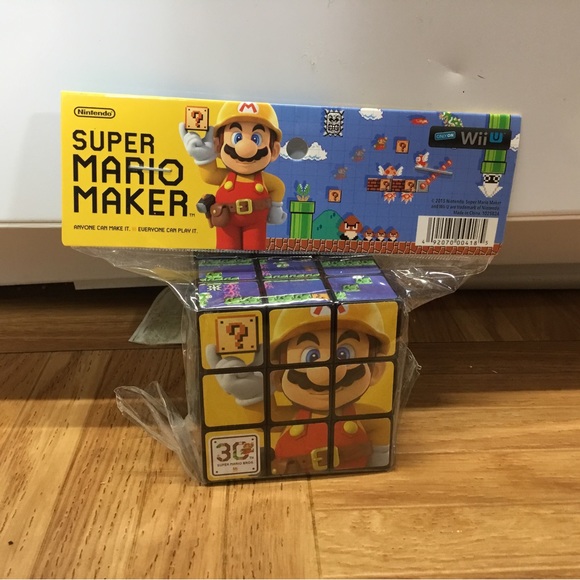Rare Nintendo Super Mario Maker Rubik’s Cube (Sealed) - Picture 12 of 12